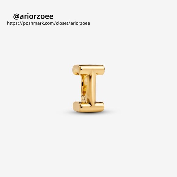 Pandora Letter I Alphabet Charm - Picture 1 of 5